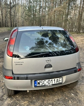 Opel Corsa cena 6100 przebieg: 192150, rok produkcji 2003 z Sochaczew małe 37